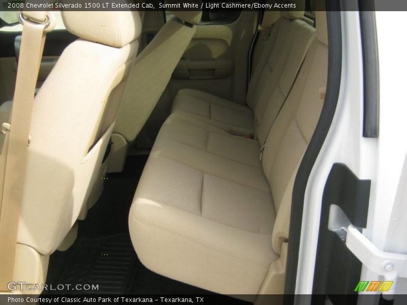  2008 Silverado 1500 LT Extended Cab Light Cashmere/Ebony Accents Interior