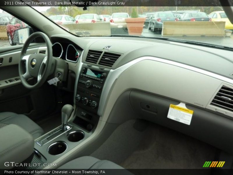 Dashboard of 2011 Traverse LS