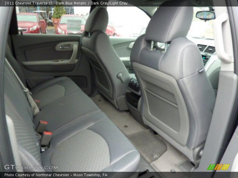  2011 Traverse LS Dark Gray/Light Gray Interior