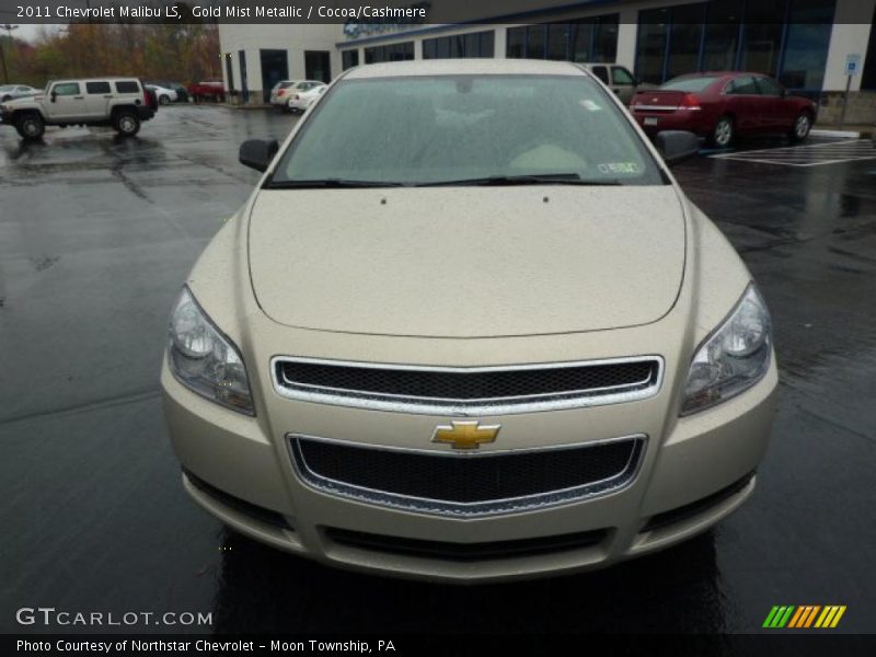 Gold Mist Metallic / Cocoa/Cashmere 2011 Chevrolet Malibu LS