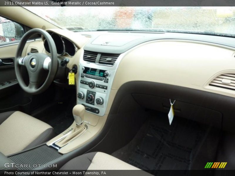 Gold Mist Metallic / Cocoa/Cashmere 2011 Chevrolet Malibu LS