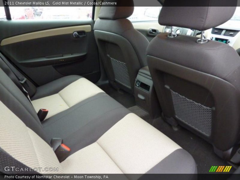 Gold Mist Metallic / Cocoa/Cashmere 2011 Chevrolet Malibu LS