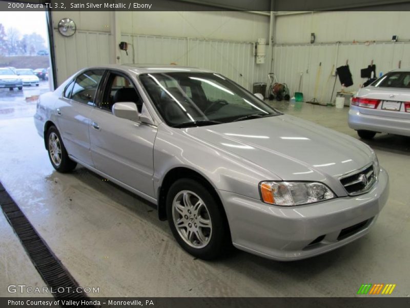 Satin Silver Metallic / Ebony 2000 Acura TL 3.2