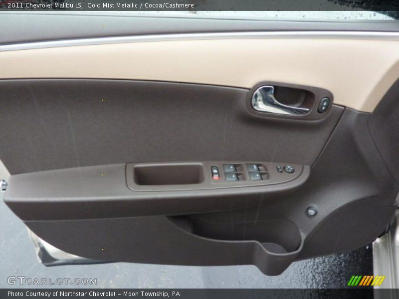 Gold Mist Metallic / Cocoa/Cashmere 2011 Chevrolet Malibu LS