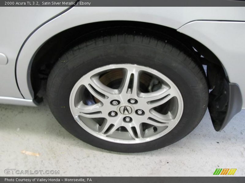 Satin Silver Metallic / Ebony 2000 Acura TL 3.2