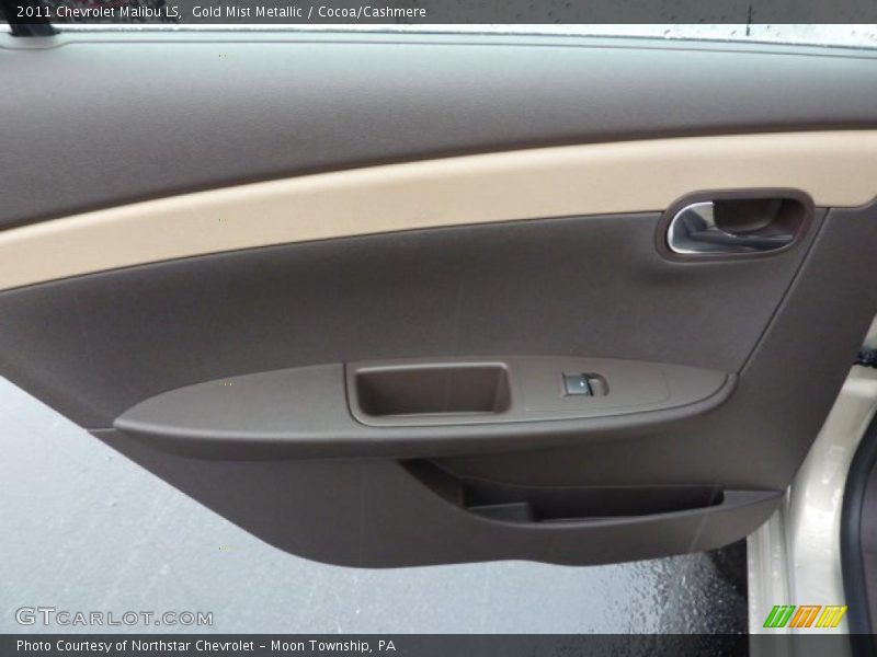 Gold Mist Metallic / Cocoa/Cashmere 2011 Chevrolet Malibu LS