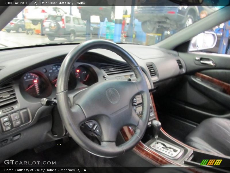 Satin Silver Metallic / Ebony 2000 Acura TL 3.2