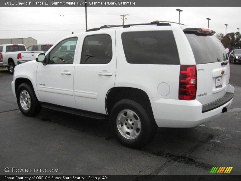 Summit White / Light Cashmere/Dark Cashmere 2011 Chevrolet Tahoe LS