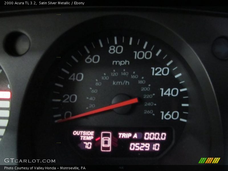 Satin Silver Metallic / Ebony 2000 Acura TL 3.2