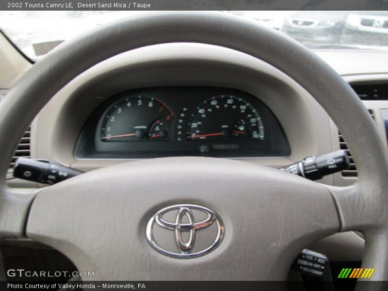 Desert Sand Mica / Taupe 2002 Toyota Camry LE