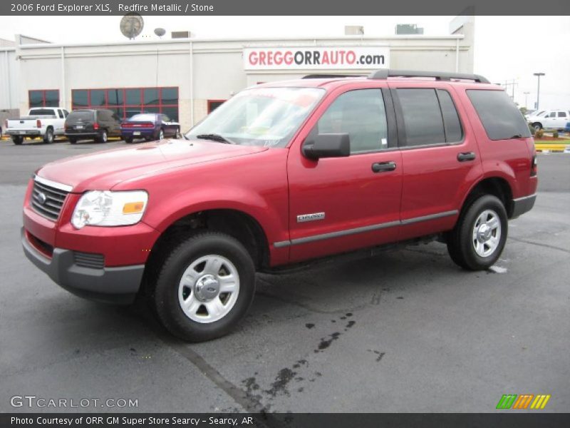 Redfire Metallic / Stone 2006 Ford Explorer XLS