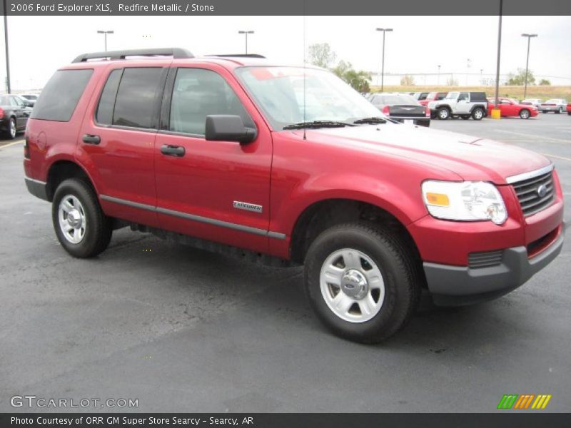 Redfire Metallic / Stone 2006 Ford Explorer XLS