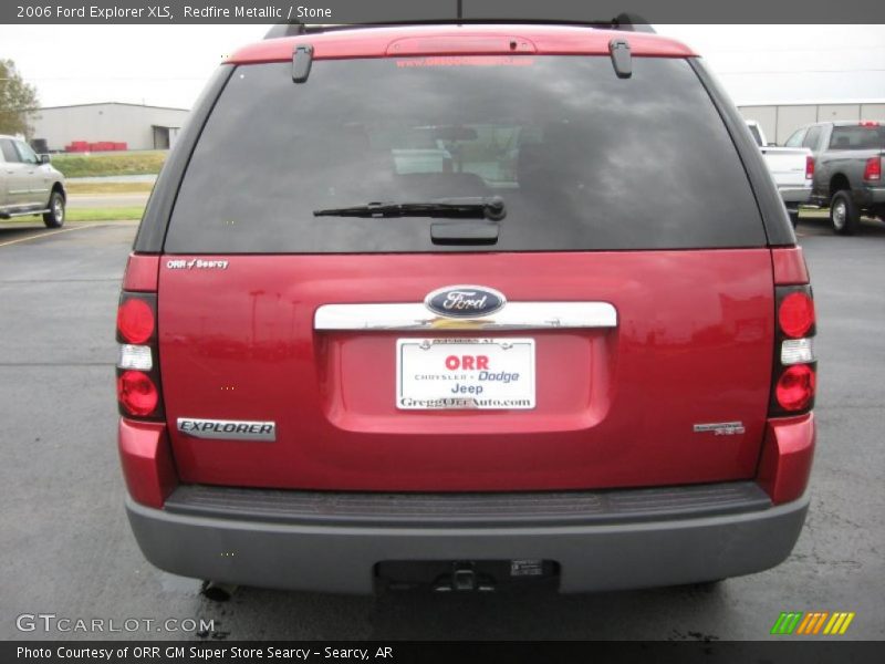 Redfire Metallic / Stone 2006 Ford Explorer XLS