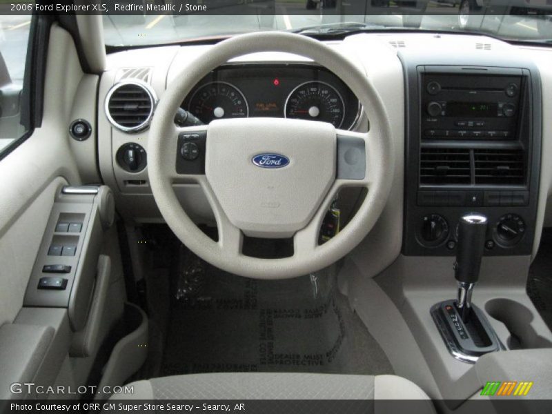 Redfire Metallic / Stone 2006 Ford Explorer XLS