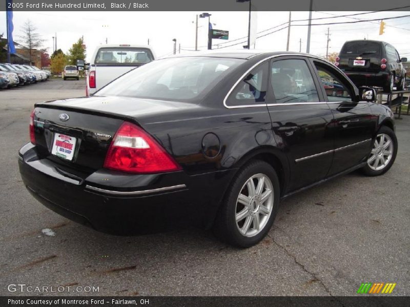 Black / Black 2005 Ford Five Hundred Limited