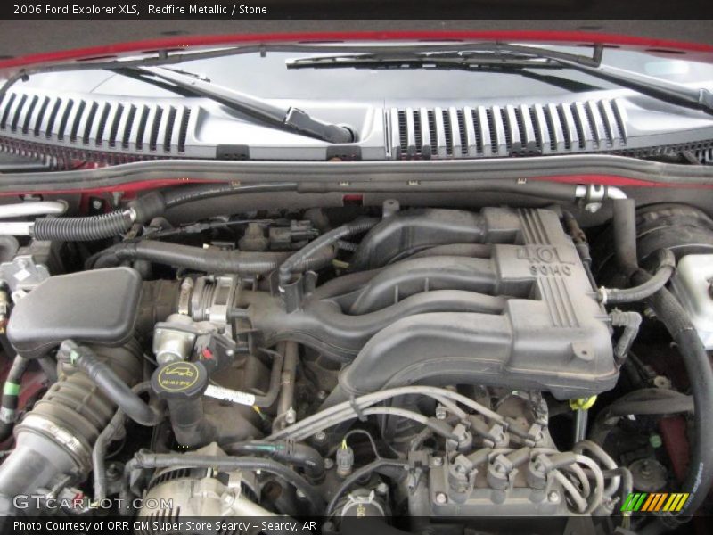 Redfire Metallic / Stone 2006 Ford Explorer XLS