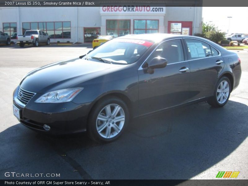 Smokey Granite Mica / Black 2007 Lexus ES 350