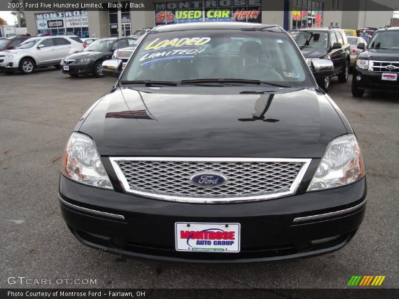 Black / Black 2005 Ford Five Hundred Limited