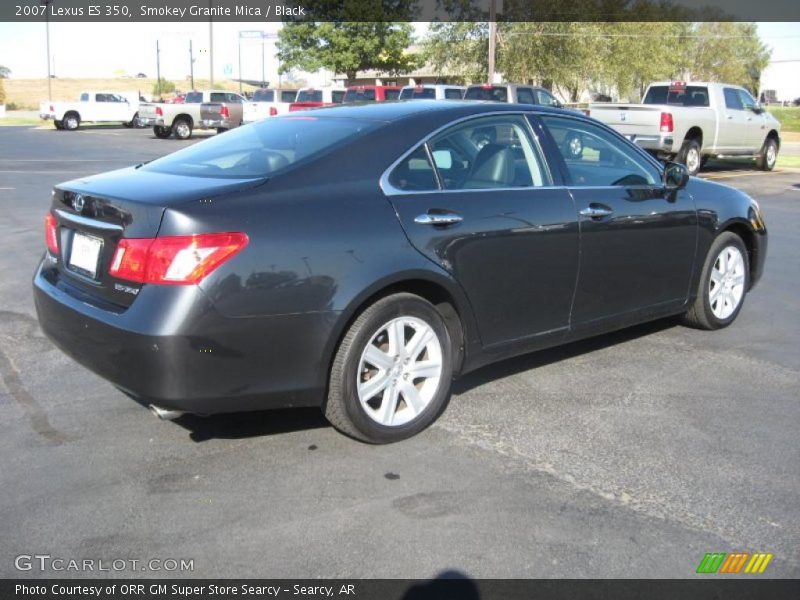 Smokey Granite Mica / Black 2007 Lexus ES 350