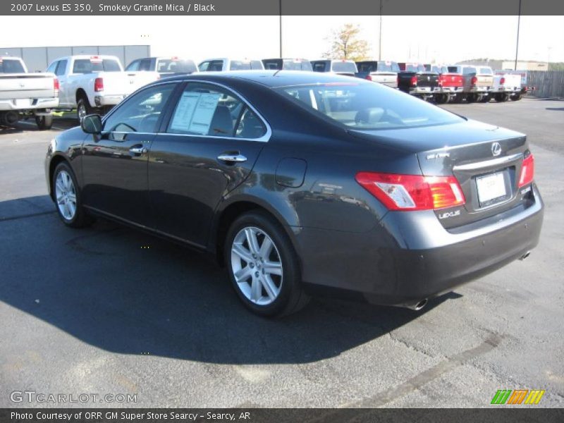 Smokey Granite Mica / Black 2007 Lexus ES 350