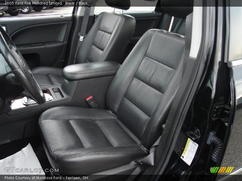  2005 Five Hundred Limited Black Interior