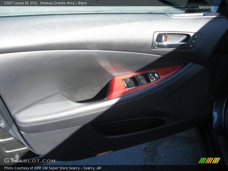 Smokey Granite Mica / Black 2007 Lexus ES 350