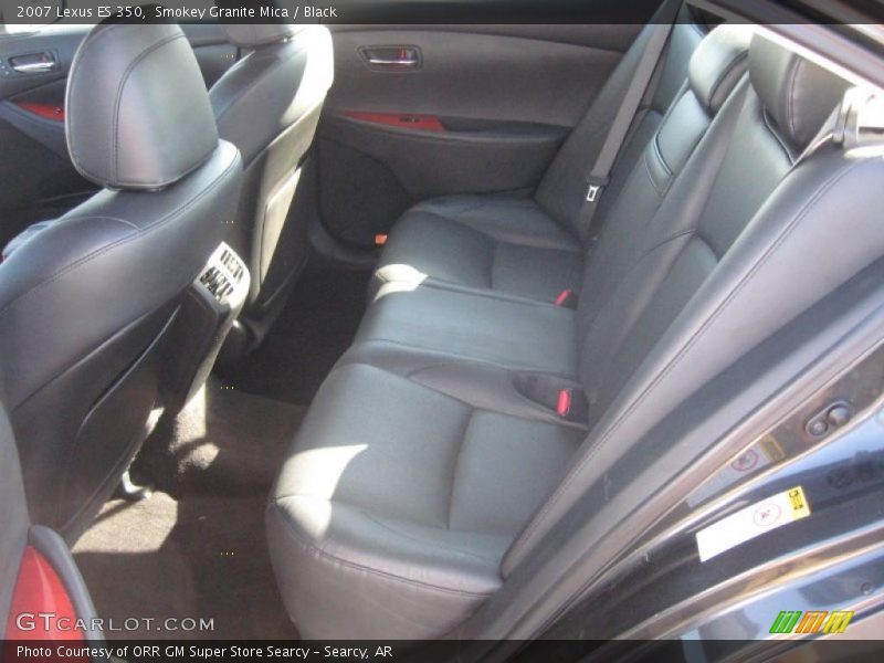 Smokey Granite Mica / Black 2007 Lexus ES 350