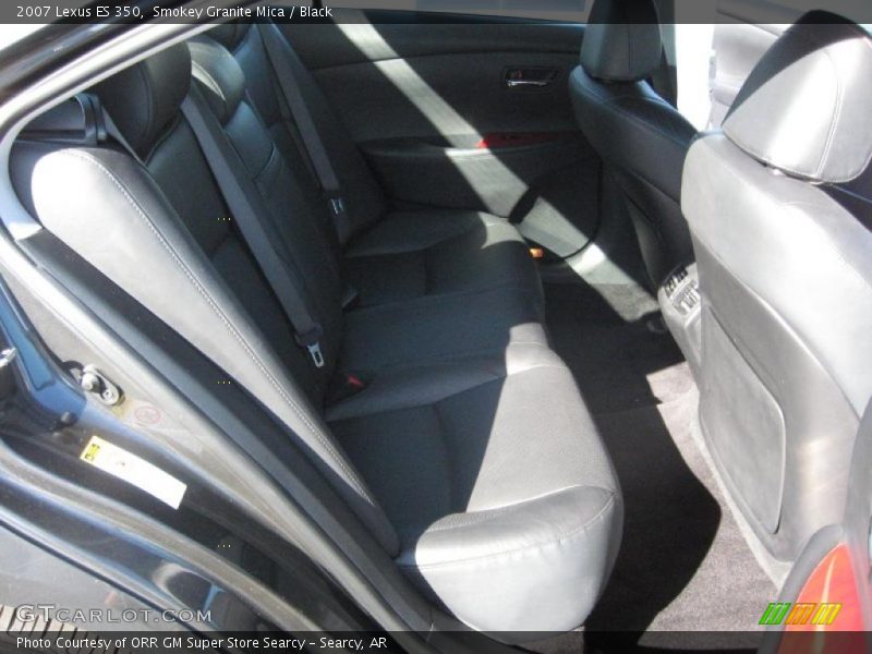 Smokey Granite Mica / Black 2007 Lexus ES 350
