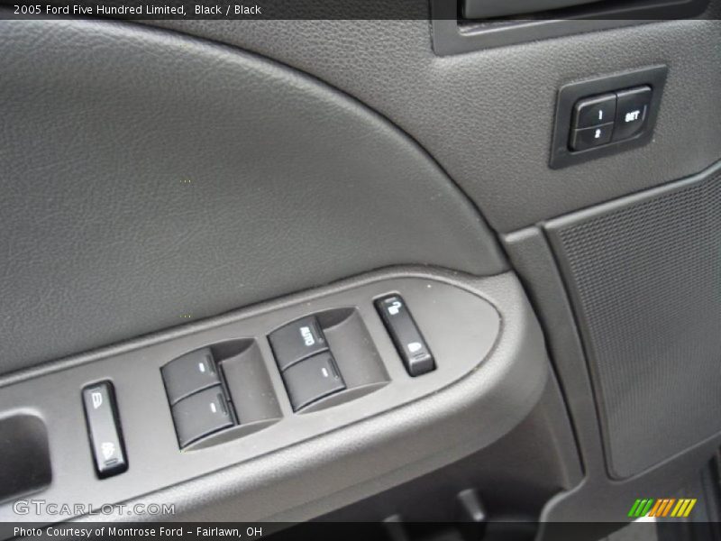 Black / Black 2005 Ford Five Hundred Limited