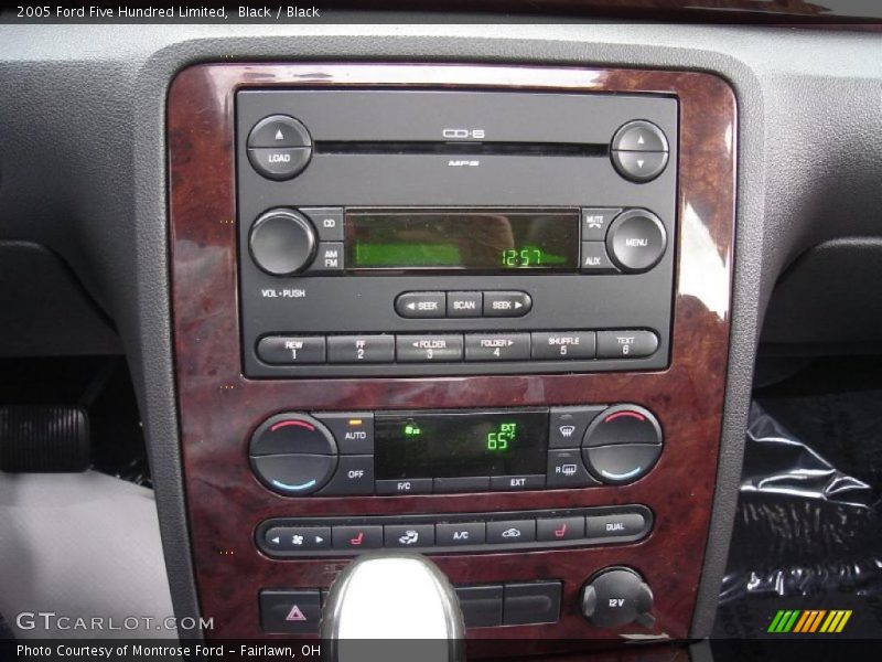 Controls of 2005 Five Hundred Limited