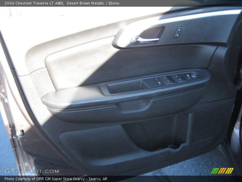 Desert Brown Metallic / Ebony 2009 Chevrolet Traverse LT AWD