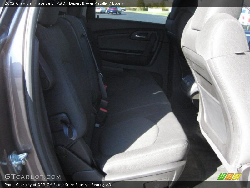 Desert Brown Metallic / Ebony 2009 Chevrolet Traverse LT AWD