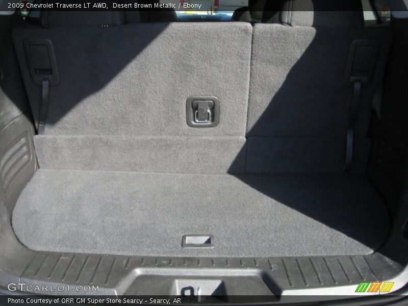 Desert Brown Metallic / Ebony 2009 Chevrolet Traverse LT AWD