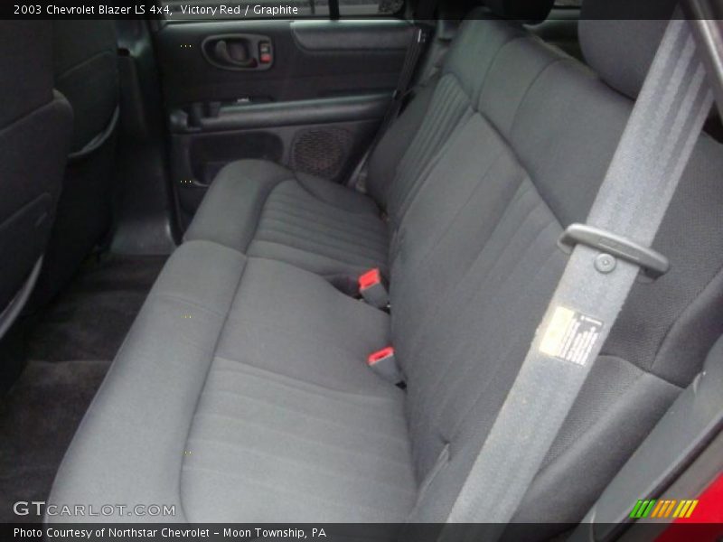 Victory Red / Graphite 2003 Chevrolet Blazer LS 4x4