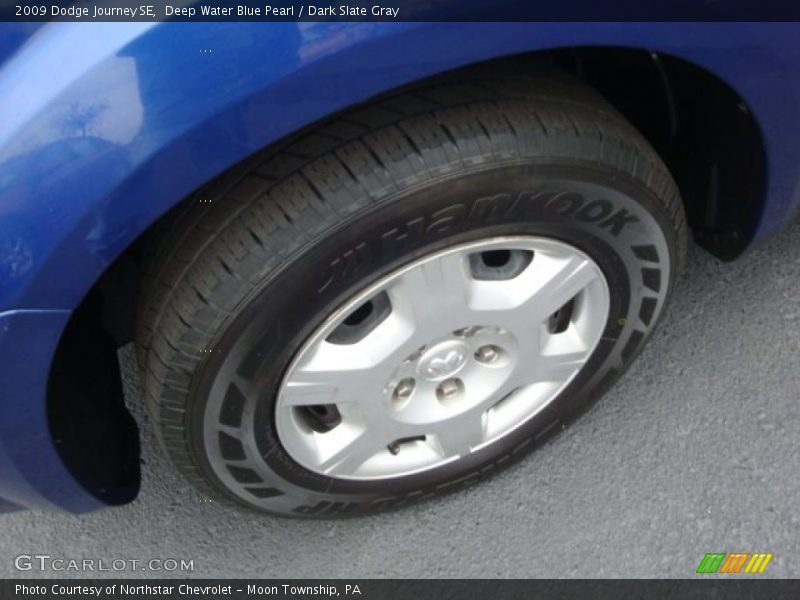 Deep Water Blue Pearl / Dark Slate Gray 2009 Dodge Journey SE