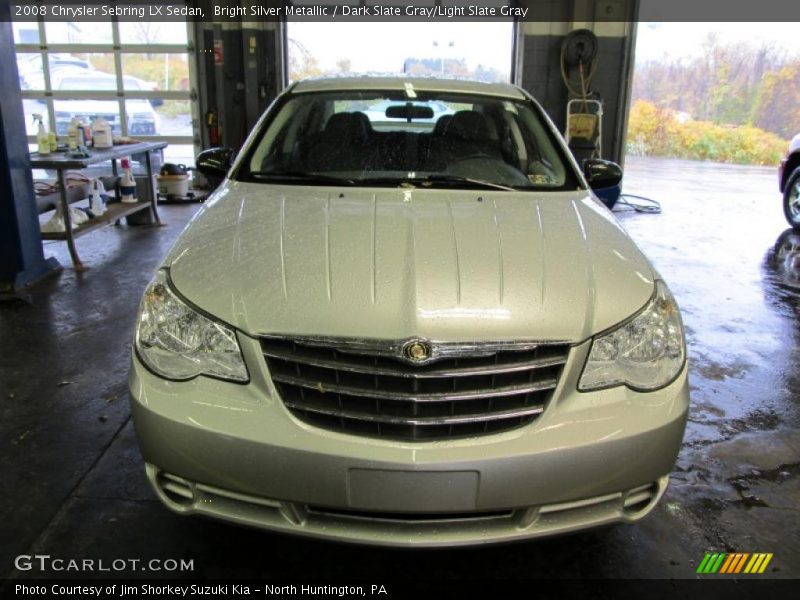 Bright Silver Metallic / Dark Slate Gray/Light Slate Gray 2008 Chrysler Sebring LX Sedan