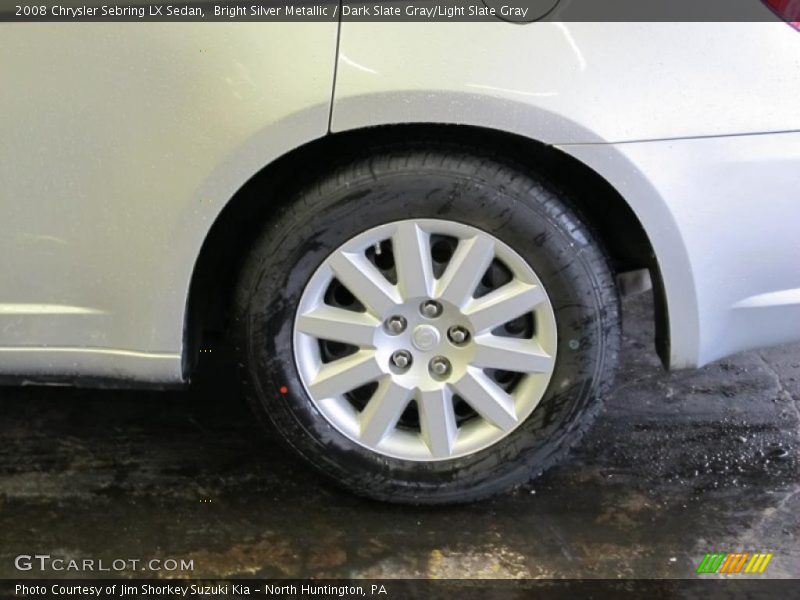 Bright Silver Metallic / Dark Slate Gray/Light Slate Gray 2008 Chrysler Sebring LX Sedan
