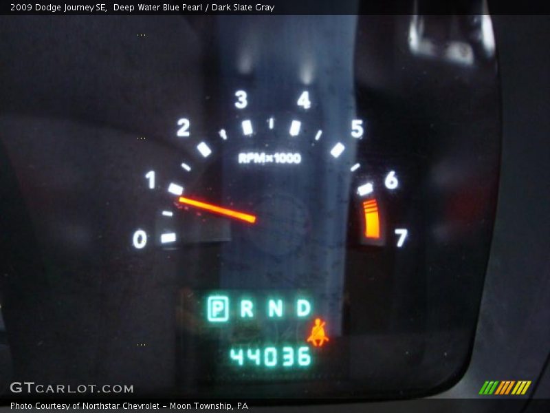 Deep Water Blue Pearl / Dark Slate Gray 2009 Dodge Journey SE