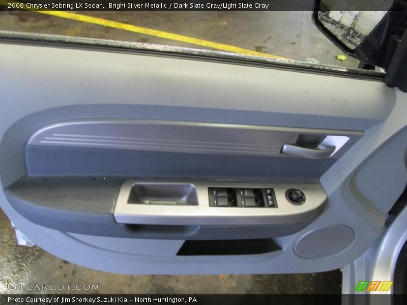 Bright Silver Metallic / Dark Slate Gray/Light Slate Gray 2008 Chrysler Sebring LX Sedan