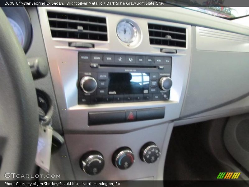 Bright Silver Metallic / Dark Slate Gray/Light Slate Gray 2008 Chrysler Sebring LX Sedan