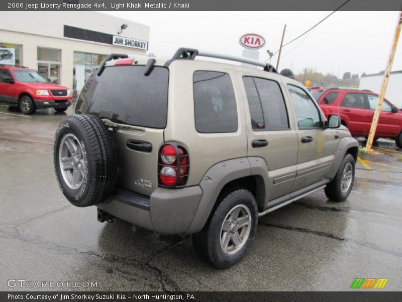 Light Khaki Metallic / Khaki 2006 Jeep Liberty Renegade 4x4