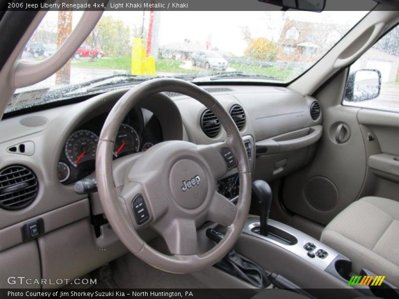 Light Khaki Metallic / Khaki 2006 Jeep Liberty Renegade 4x4