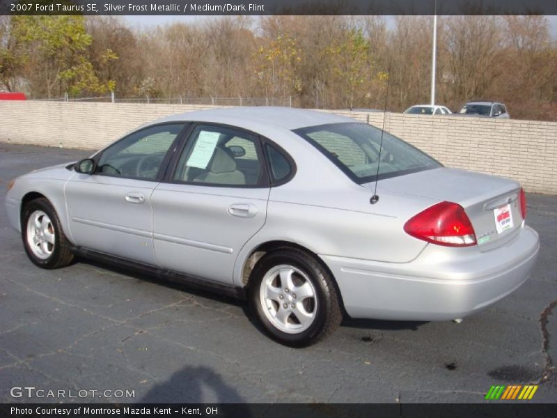 Silver Frost Metallic / Medium/Dark Flint 2007 Ford Taurus SE