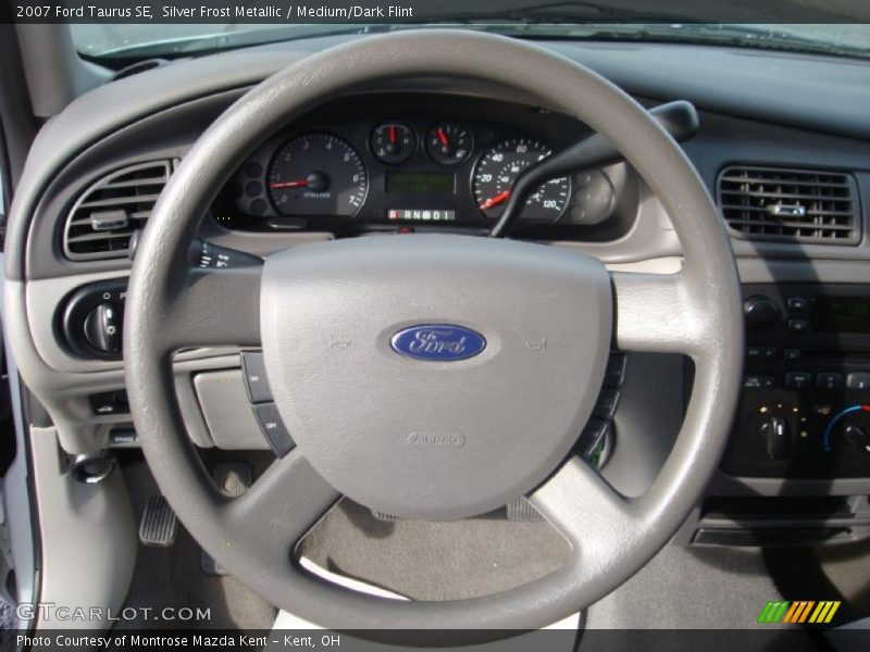 Silver Frost Metallic / Medium/Dark Flint 2007 Ford Taurus SE