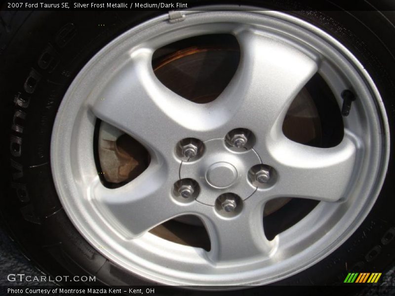 Silver Frost Metallic / Medium/Dark Flint 2007 Ford Taurus SE