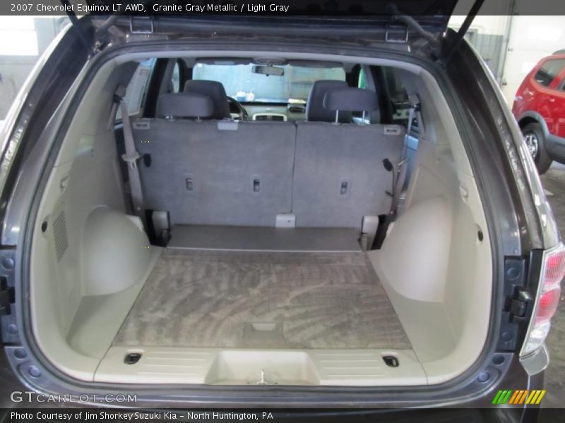 Granite Gray Metallic / Light Gray 2007 Chevrolet Equinox LT AWD
