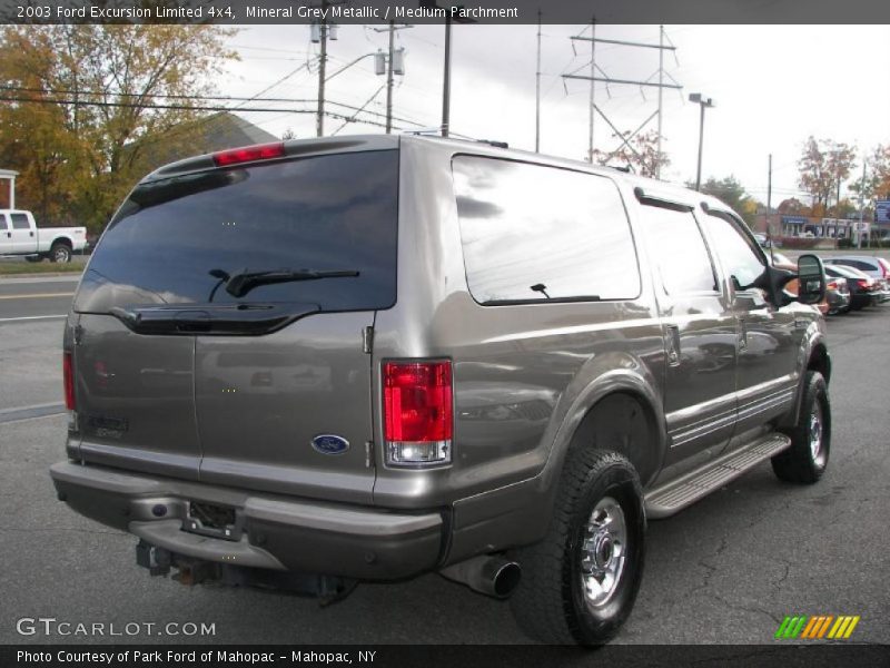 Mineral Grey Metallic / Medium Parchment 2003 Ford Excursion Limited 4x4