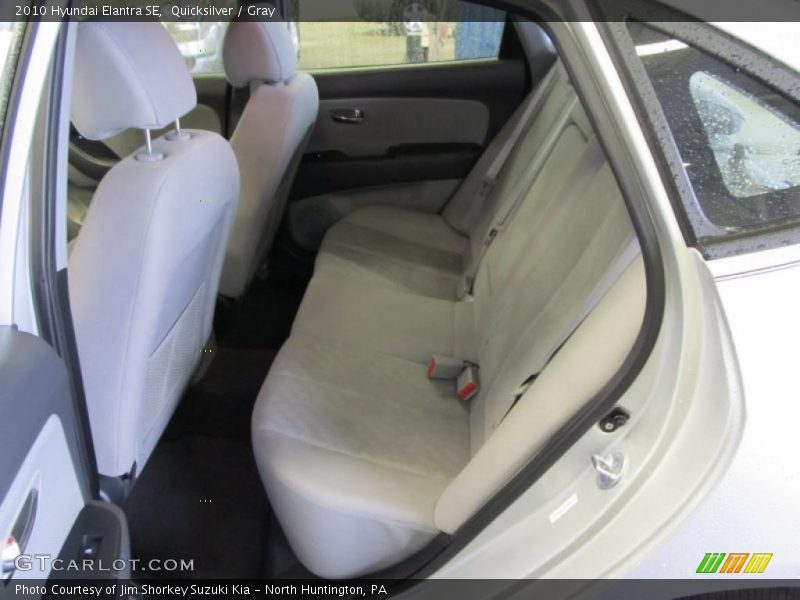 Quicksilver / Gray 2010 Hyundai Elantra SE