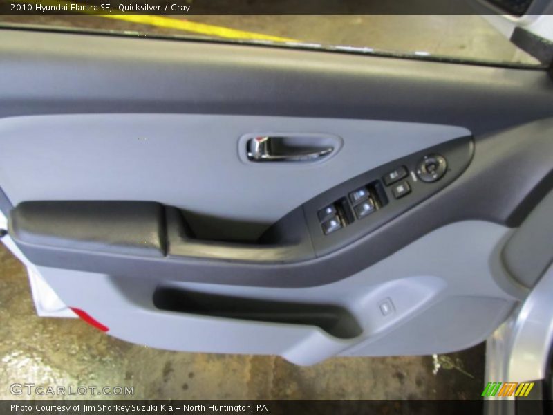 Quicksilver / Gray 2010 Hyundai Elantra SE