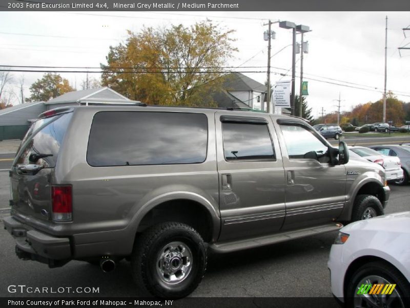 Mineral Grey Metallic / Medium Parchment 2003 Ford Excursion Limited 4x4